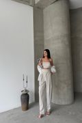 TASARIM PANTOLON - Bej resmi